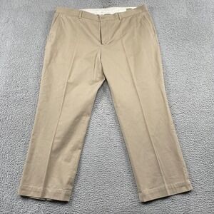 Pendleton Chino Pants Mens 44x30 Tan Khaki Cotton Flat Front Straight Leg Casual